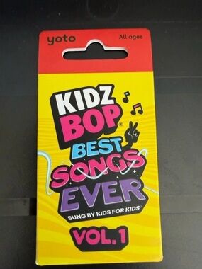 yoto Kids Bop & Best Songs Ever Vol. 1 Kids Audio Card Vol. 1 NWT YOTO Streamer